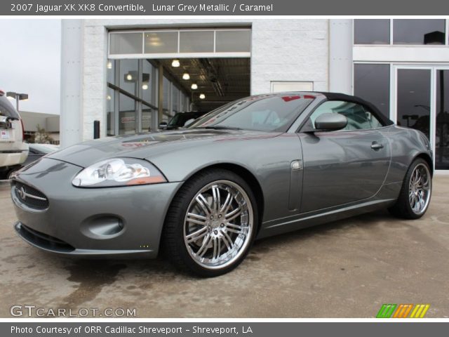 2007 Jaguar XK XK8 Convertible in Lunar Grey Metallic