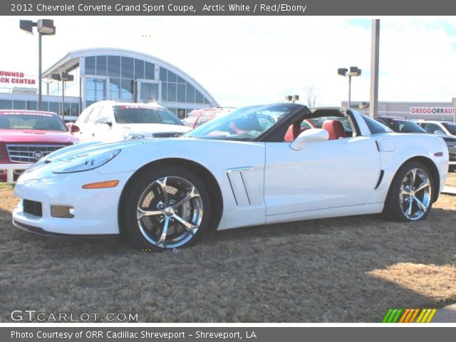 2012 Chevrolet Corvette Grand Sport Coupe in Arctic White