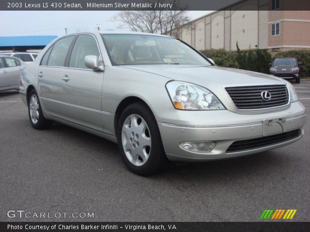 2003 Lexus LS 430 Sedan in Millenium Silver Metallic