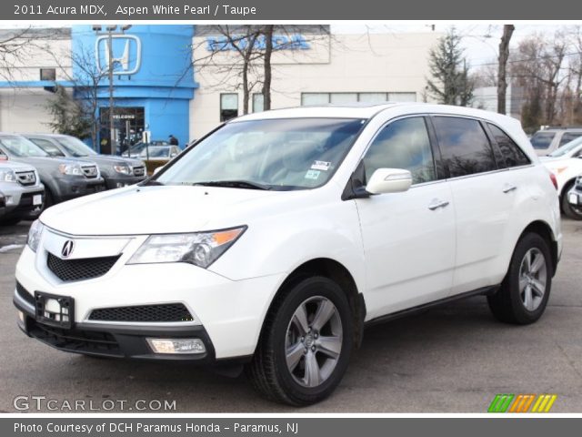 2011 Acura MDX  in Aspen White Pearl