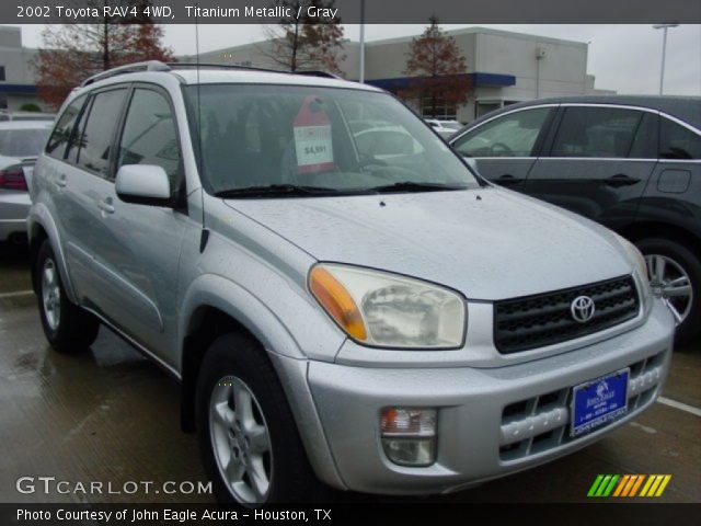 2002 Toyota RAV4 4WD in Titanium Metallic