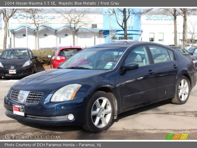 2004 Nissan maxima majestic blue