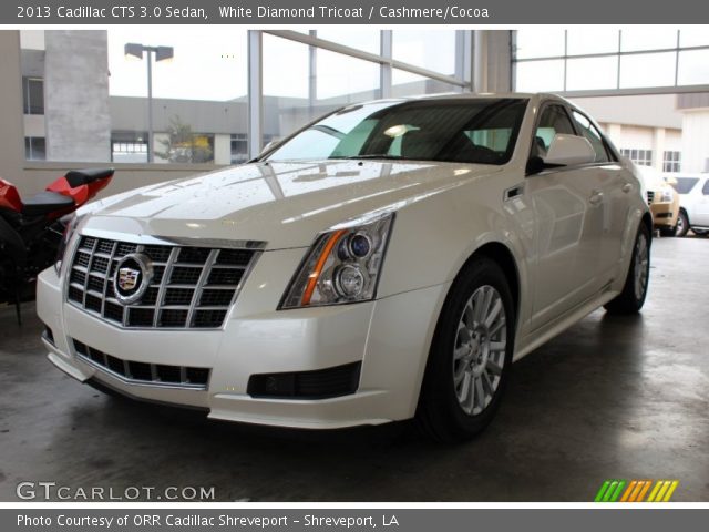 2013 Cadillac CTS 3.0 Sedan in White Diamond Tricoat