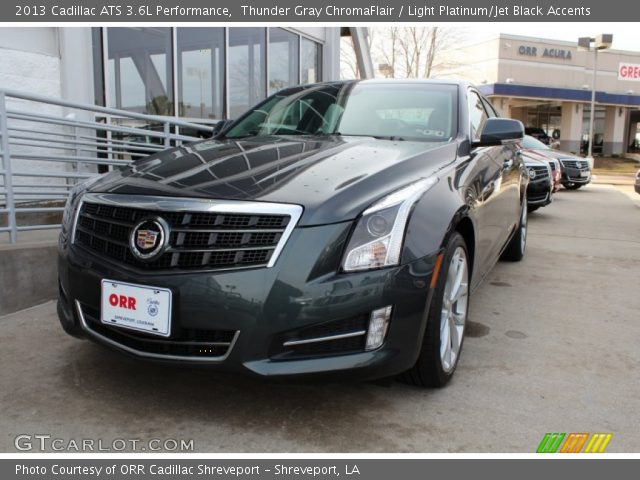 2013 Cadillac ATS 3.6L Performance in Thunder Gray ChromaFlair