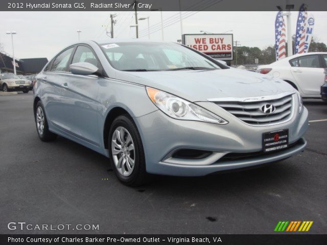 2012 Hyundai Sonata GLS in Radiant Silver