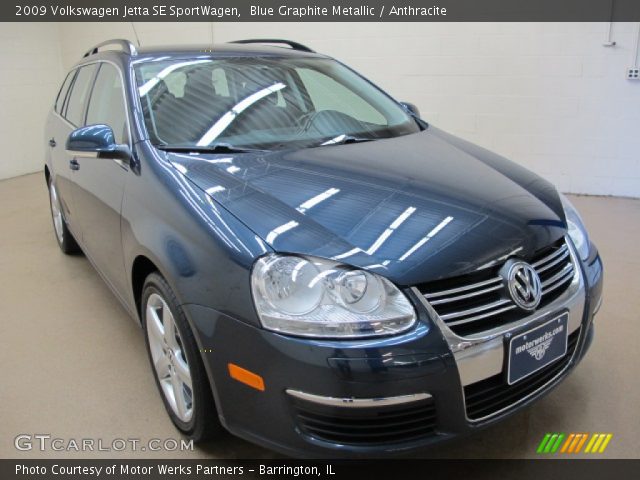 2009 Volkswagen Jetta SE SportWagen in Blue Graphite Metallic