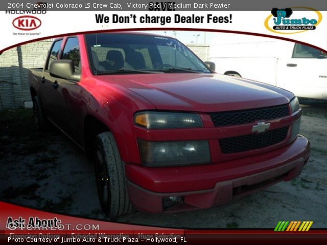 2004 Chevrolet Colorado LS Crew Cab in Victory Red