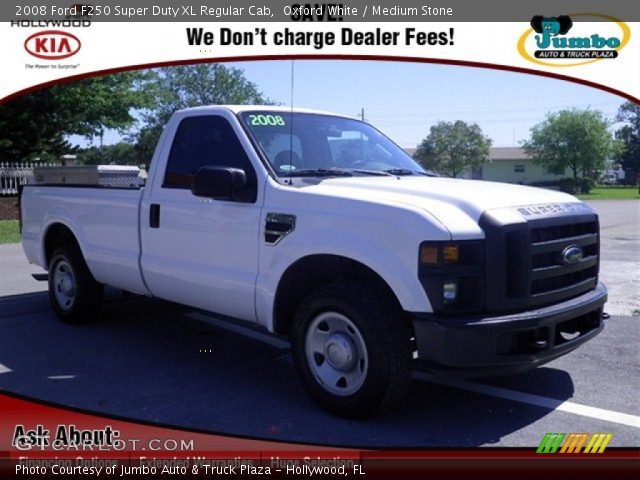 2008 Ford F250 Super Duty XL Regular Cab in Oxford White