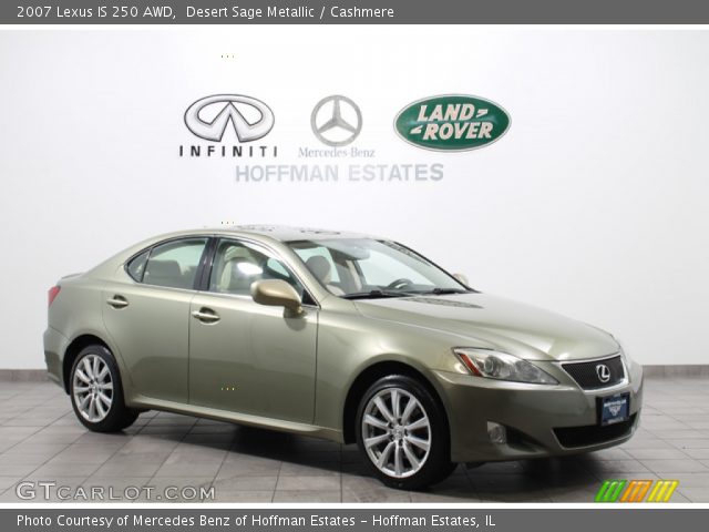 2007 Lexus IS 250 AWD in Desert Sage Metallic