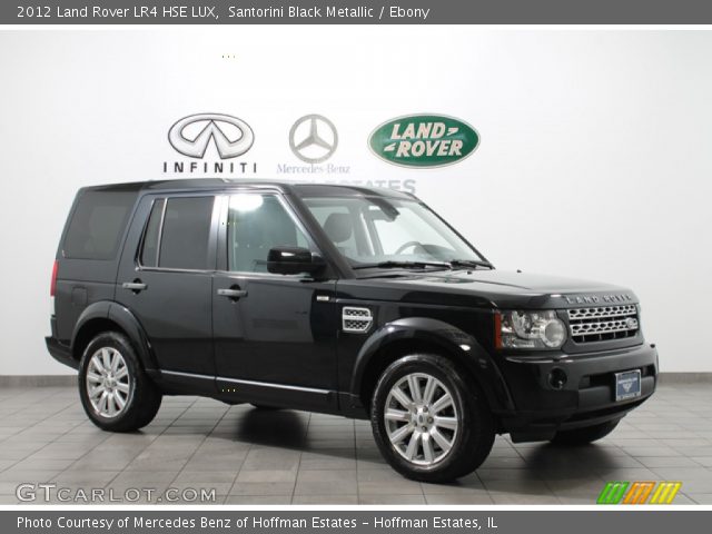 2012 Land Rover LR4 HSE LUX in Santorini Black Metallic
