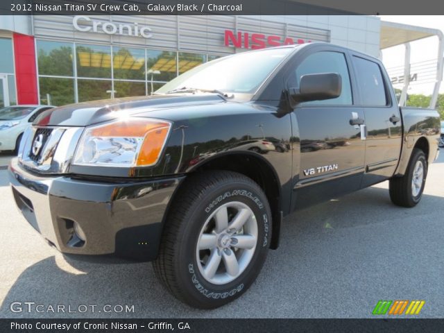2012 Nissan Titan SV Crew Cab in Galaxy Black