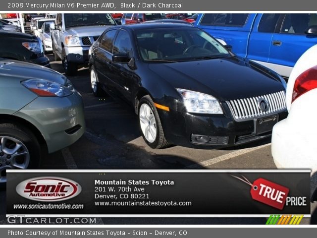 2008 Mercury Milan V6 Premier AWD in Black