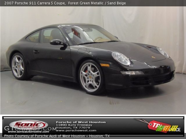 2007 Porsche 911 Carrera S Coupe in Forest Green Metallic