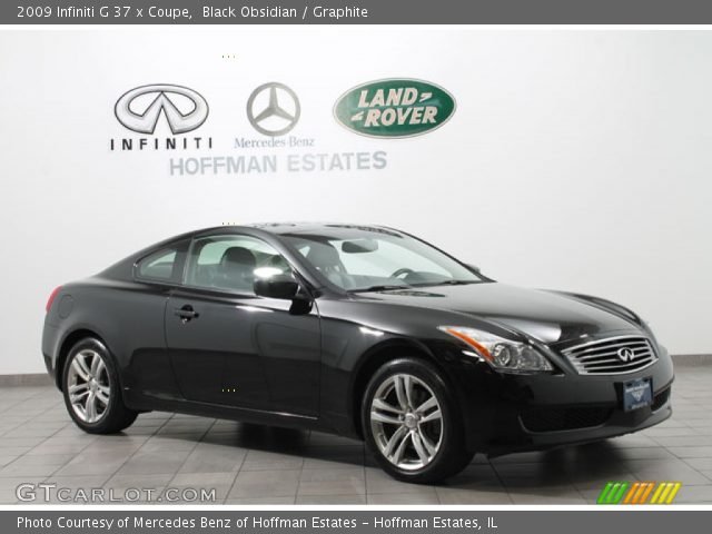 2009 Infiniti G 37 x Coupe in Black Obsidian