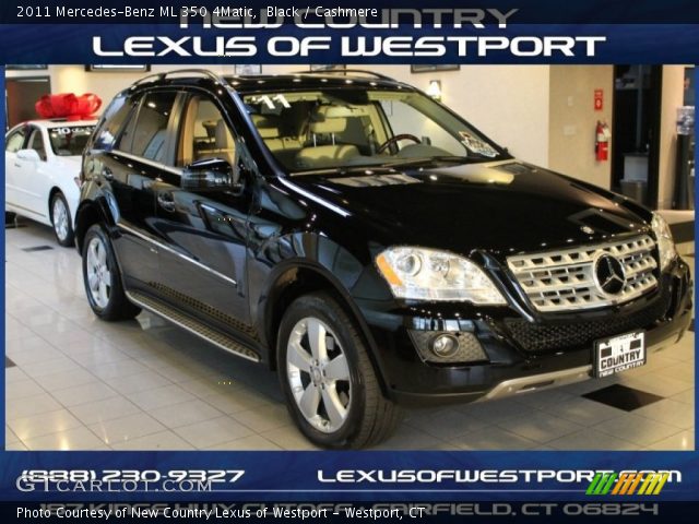 2011 Mercedes-Benz ML 350 4Matic in Black