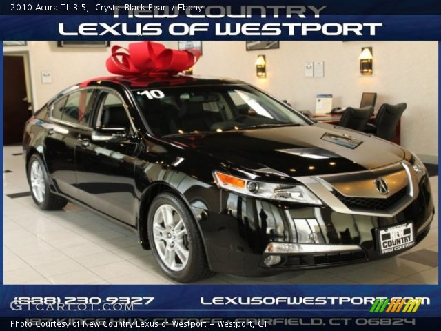 2010 Acura TL 3.5 in Crystal Black Pearl