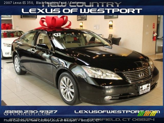 2007 Lexus ES 350 in Black Sapphire Pearl