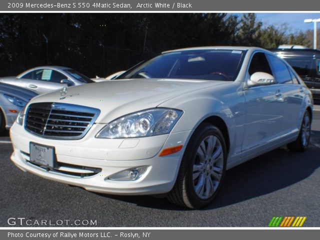 2009 Mercedes-Benz S 550 4Matic Sedan in Arctic White