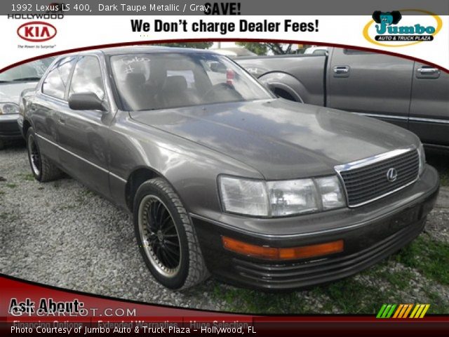 1992 Lexus LS 400 in Dark Taupe Metallic