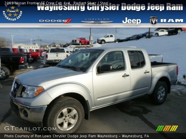 2009 Nissan Frontier SE Crew Cab 4x4 in Radiant Silver