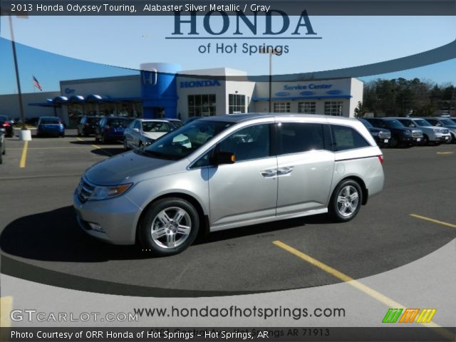 2013 Honda Odyssey Touring in Alabaster Silver Metallic