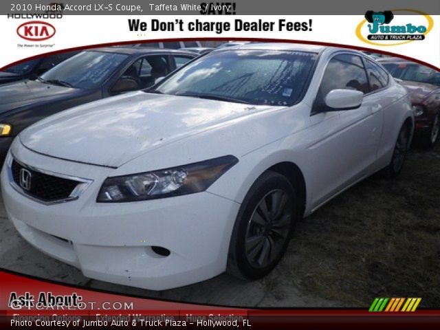 2010 Honda Accord LX-S Coupe in Taffeta White