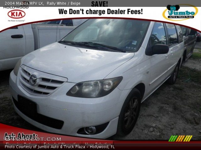 2004 Mazda MPV LX in Rally White