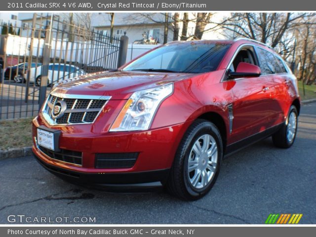 2011 Cadillac SRX 4 V6 AWD in Crystal Red Tintcoat