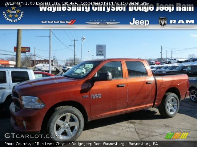 2013 Ram 1500 Express Crew Cab 4x4 in Copperhead Pearl