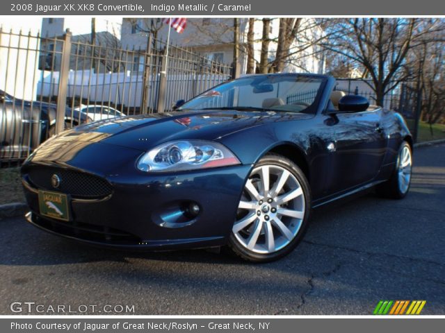 2008 Jaguar XK XK8 Convertible in Indigo Metallic