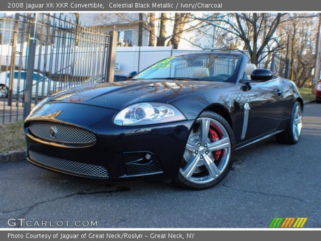 2008 Jaguar XK XKR Convertible in Celestial Black Metallic