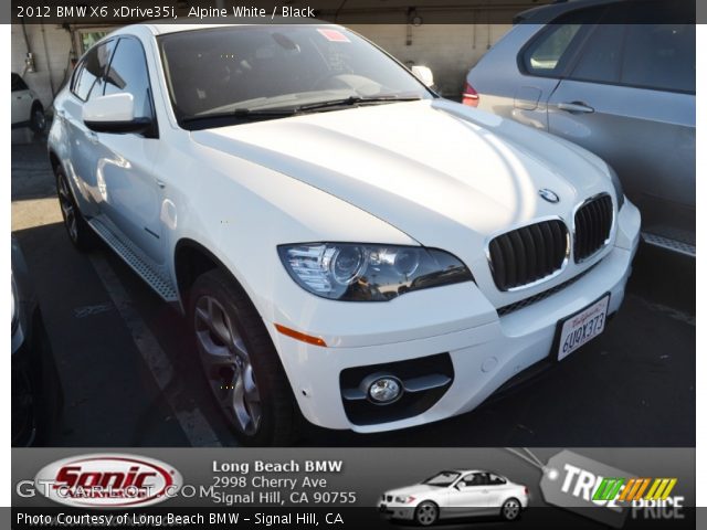 2012 BMW X6 xDrive35i in Alpine White