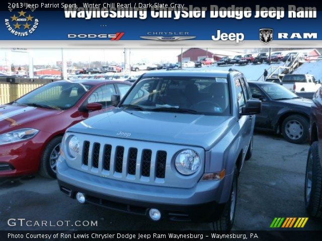 2013 Jeep Patriot Sport in Winter Chill Pearl