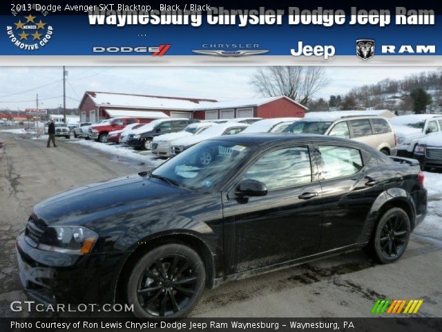 2013 Dodge Avenger SXT Blacktop in Black