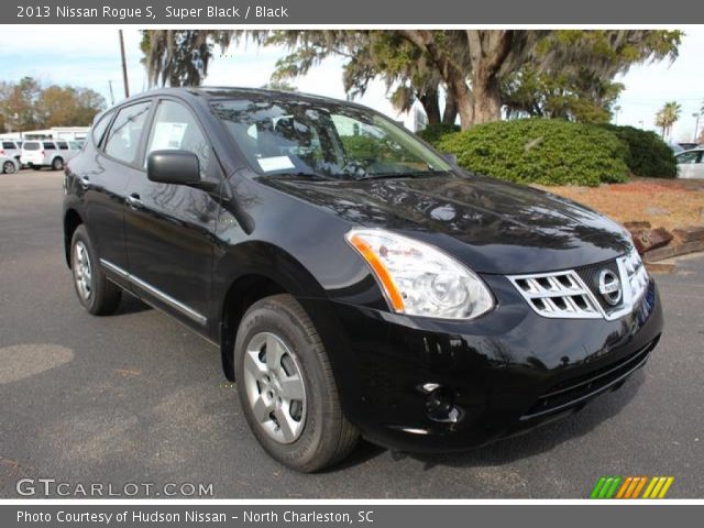 2013 Nissan Rogue S in Super Black