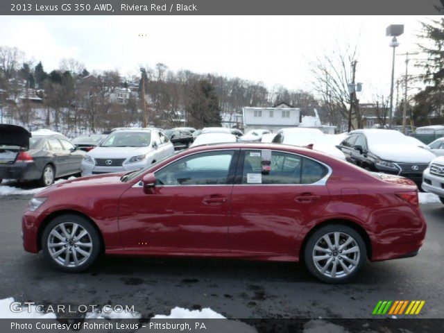 2013 Lexus GS 350 AWD in Riviera Red