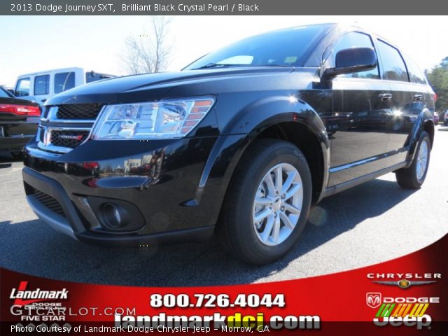 2013 Dodge Journey SXT in Brilliant Black Crystal Pearl