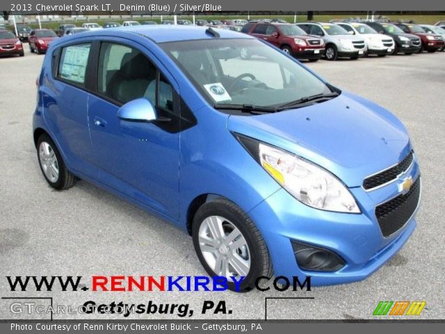 2013 Chevrolet Spark LT in Denim (Blue)