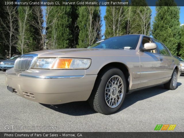 1998 Mercury Grand Marquis GS in Harvest Gold Metallic