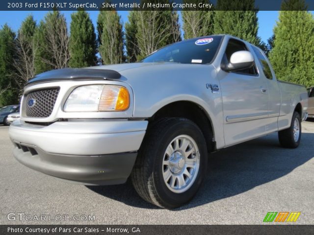 2003 Ford F150 XLT SuperCab in Silver Metallic