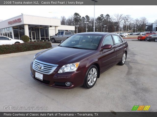 2008 Toyota Avalon XLS in Cassis Red Pearl