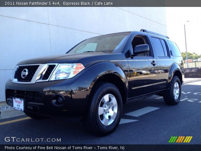 2011 Nissan Pathfinder S 4x4 in Espresso Black