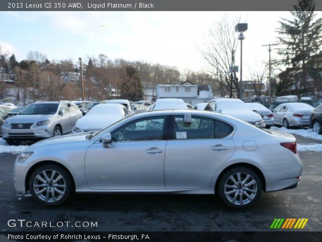 2013 Lexus GS 350 AWD in Liquid Platinum