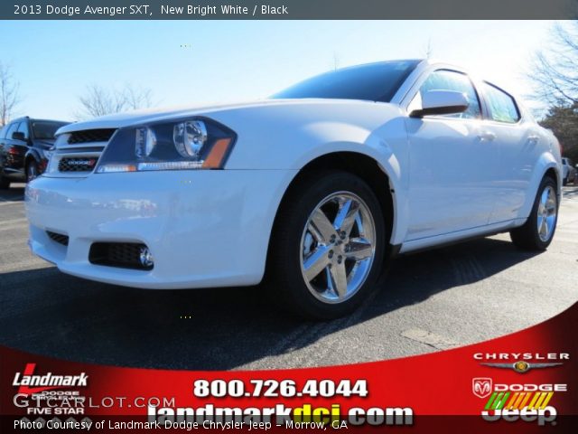 2013 Dodge Avenger SXT in New Bright White