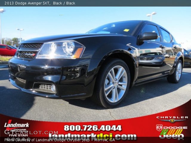2013 Dodge Avenger SXT in Black