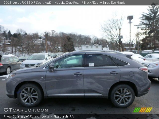2013 Lexus RX 350 F Sport AWD in Nebula Gray Pearl