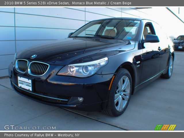 2010 BMW 5 Series 528i xDrive Sedan in Monaco Blue Metallic