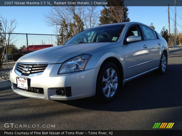 2007 Nissan Maxima 3.5 SL in Radiant Silver Metallic