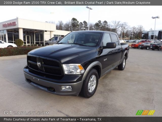2009 Dodge Ram 1500 TRX Crew Cab in Brilliant Black Crystal Pearl
