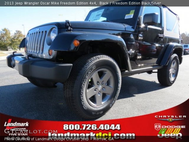 2013 Jeep Wrangler Oscar Mike Freedom Edition 4x4 in Black